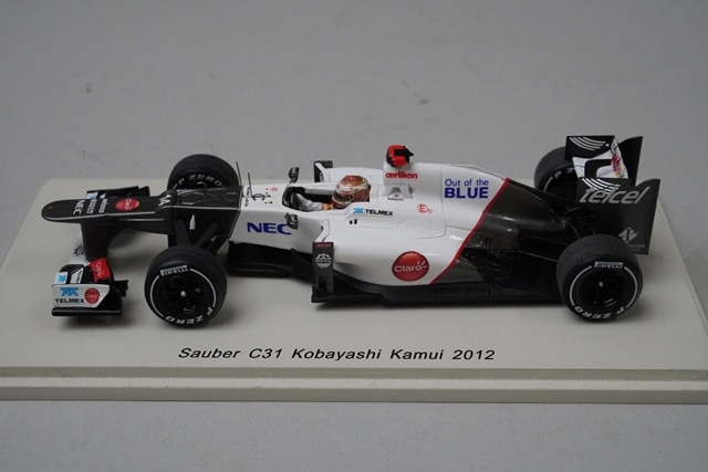 1/43 スパーク SS03 鈴鹿サーキット特注 ザウバー C31 2012 #14 小林可