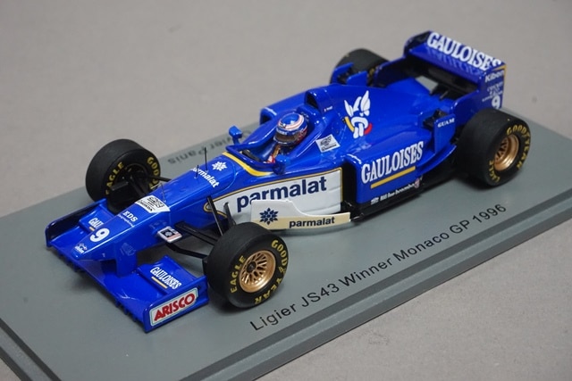 1/43 スパーク S7413 リジェ JS43 モナコGP 優勝 1996 #9 O