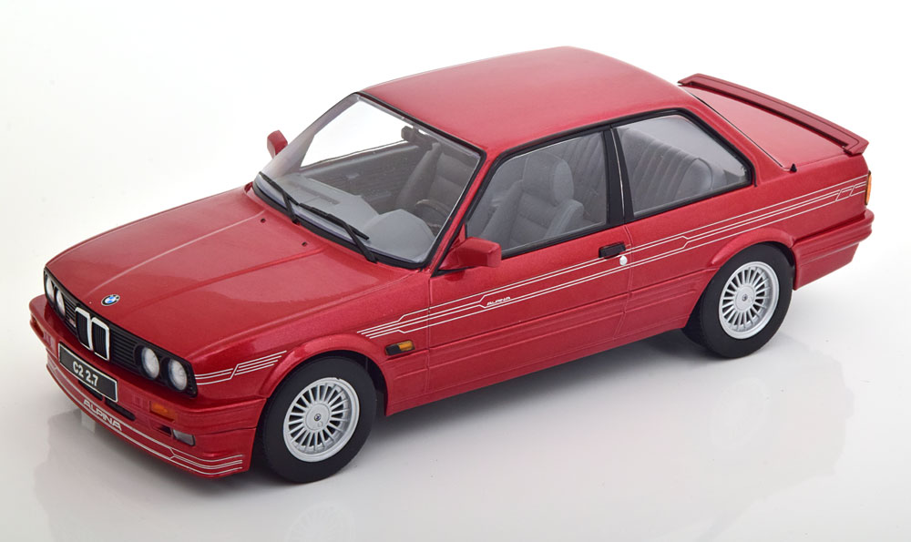 Miniature Voiture KK Scale 1/18 - BMW Alpina C1 2.3 1980 Rouge - Diecast