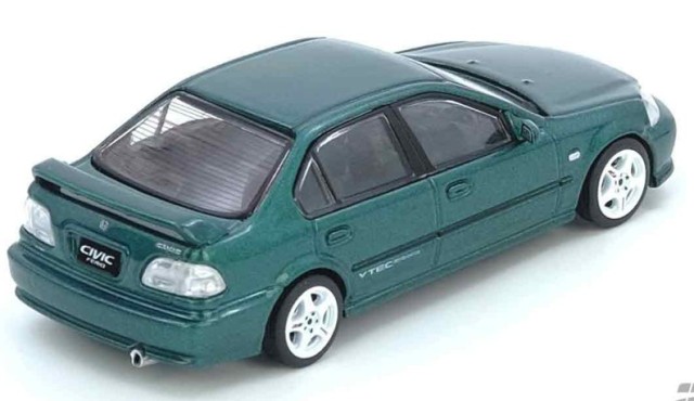 ミニカー INNO64 1/64 Civic ferio Philippine2025 新品 IN64-EKS-GREEN INNO イノモデル 1/64 ホンダ Honda シビック