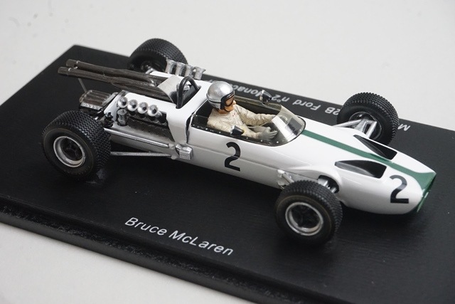 1/43 スパーク S3093 マクラーレン M2B フォード モナコGP 1966 #2 B