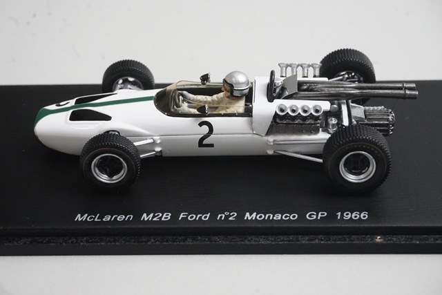 1/43 スパーク S3093 マクラーレン M2B フォード モナコGP 1966 #2 B