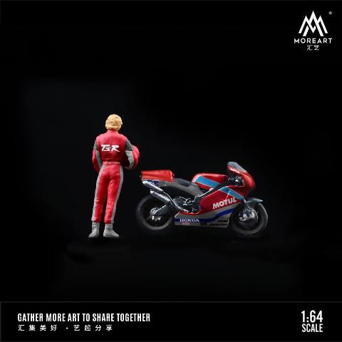 予約 MO222065 MoreArt 1/64 ホンダ Honda Racing Motorcycle Drive