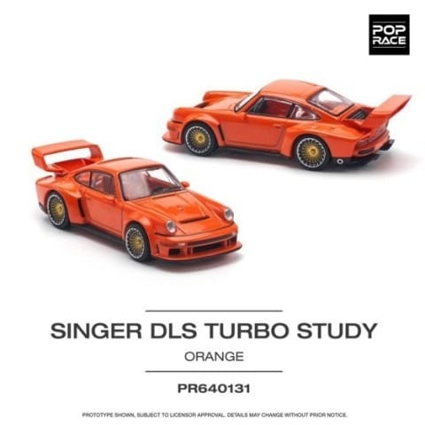 新品 PR640131 POPRACE 1/64 シンガー SINGER DLS TURBO STUDY