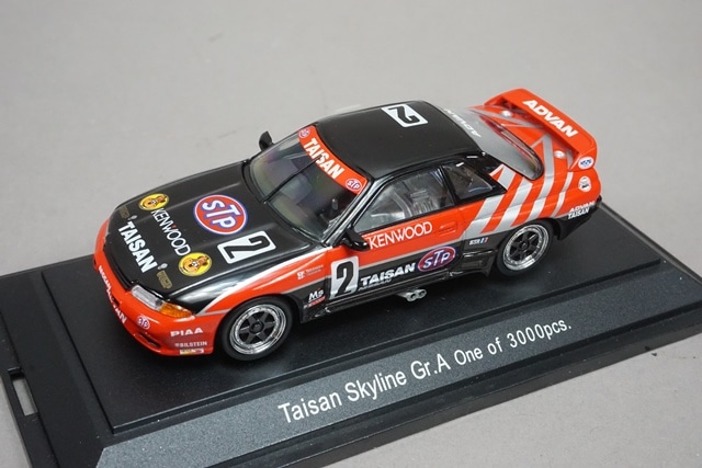 EBBRO Gr.A TAISANスカイライン GT-R 1/43 1/43 エブロ 419 タイサン スカイライン R32 GT-R Gr.A #2