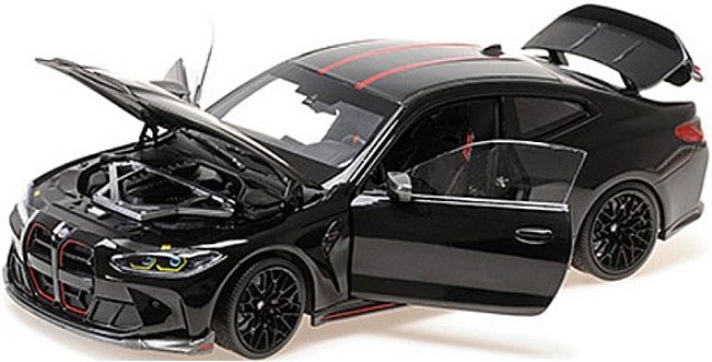 予約 110023021 ミニチャンプス 1/18 BMW M4 CSL 2023 ブラック ※受注