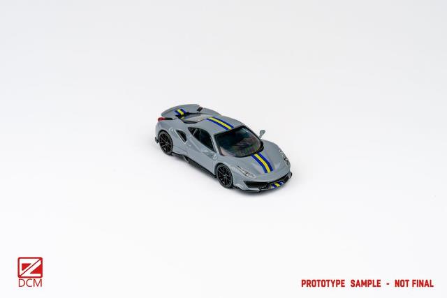 予約 DCM 1/64 Novitec 488 Pista Cement Grey, Boost Gear ミニカー通販