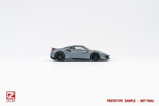 U2 1/64 フェラーリ488ピスタ　novitec グレー 1/64 Novitec Ferrari 488 Pista by U2 resin model car review