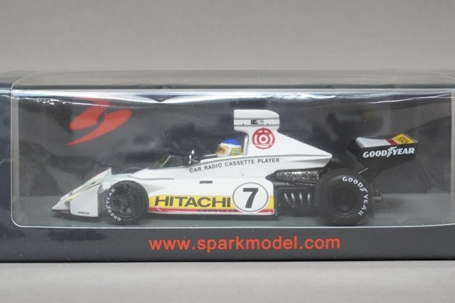 1/43 スパーク S7428 ブラバム BT44 C.ロイテマン ベルギー GP 1974 #7