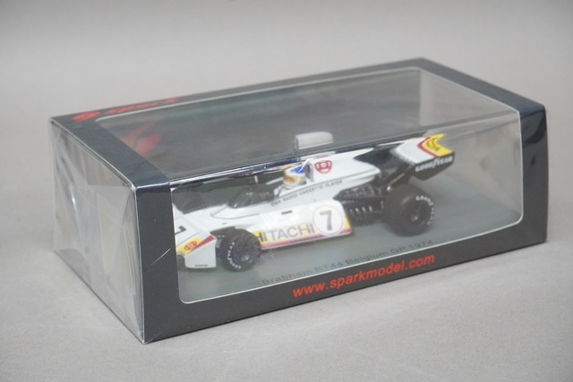 1/43 スパーク S7428 ブラバム BT44 C.ロイテマン ベルギー GP 1974 #7