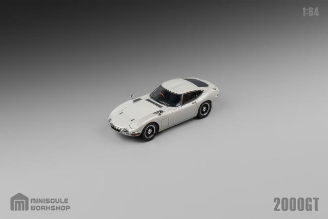 予約 Miniscule Workshop 1/64 トヨタ Toyota 2000GT ホワイト, Boost