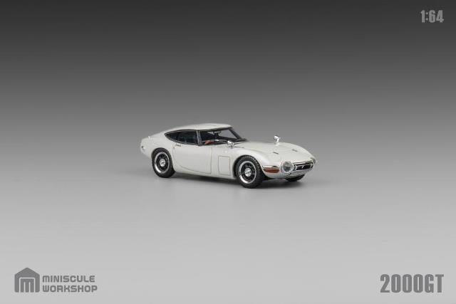 予約 Miniscule Workshop 1/64 トヨタ Toyota 2000GT ホワイト