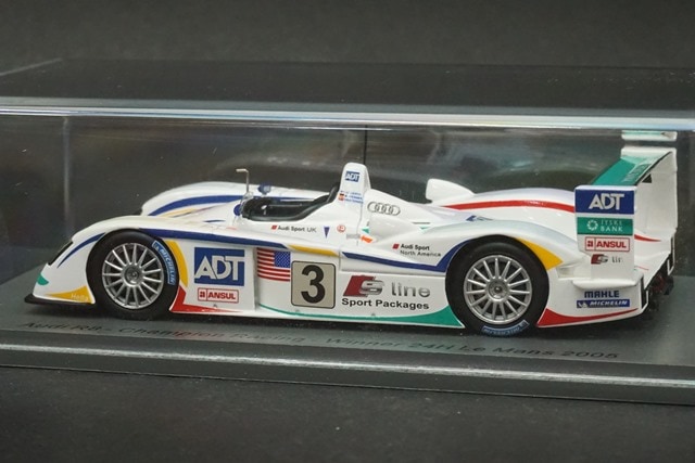 1/43 スパーク 43LM05 アウディ R8 Champion Racing ルマン24h優勝