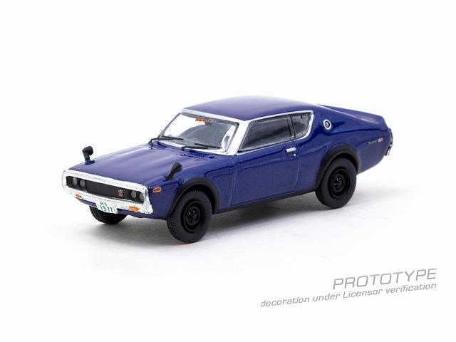 ミニカー HOBBYJAPAN NISSAN SKYLINE GT-R(KPGC110) 予約 JC64-010-BL Tarmac Works 1/64 日産 Nissan Skyline 2000GT-R