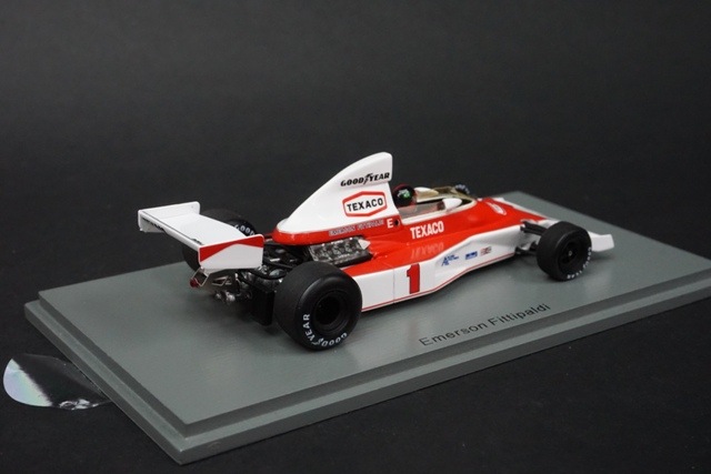 1/43 スパーク S5743 マクラーレン M23 #1 Winner British GP 1975