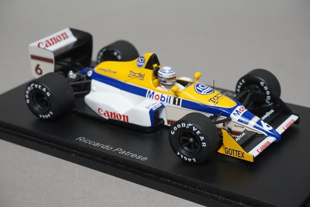 1/43 スパーク S4028 FW12 モナコGP 1988 #6 R.パトレーゼ, Boost Gear