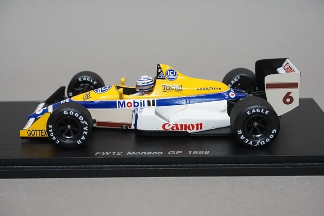 1/43 スパーク S4028 FW12 モナコGP 1988 #6 R.パトレーゼ, Boost Gear