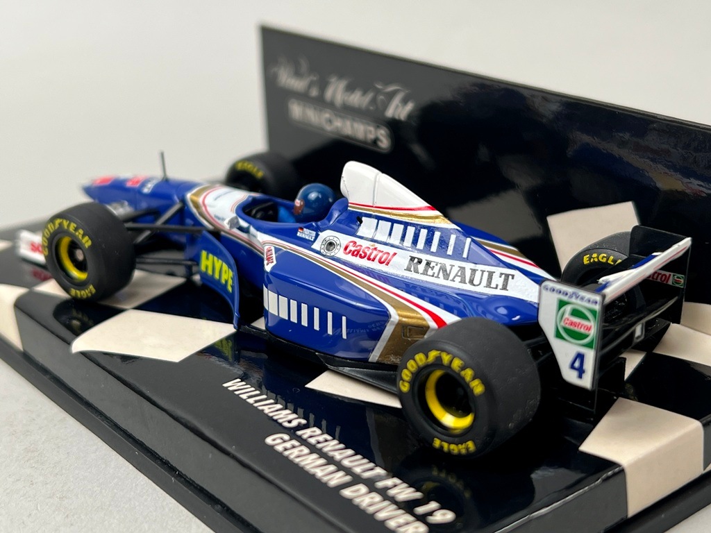 1/43 ミニチャンプス 430970004 ウィリアムズ ルノー FW19