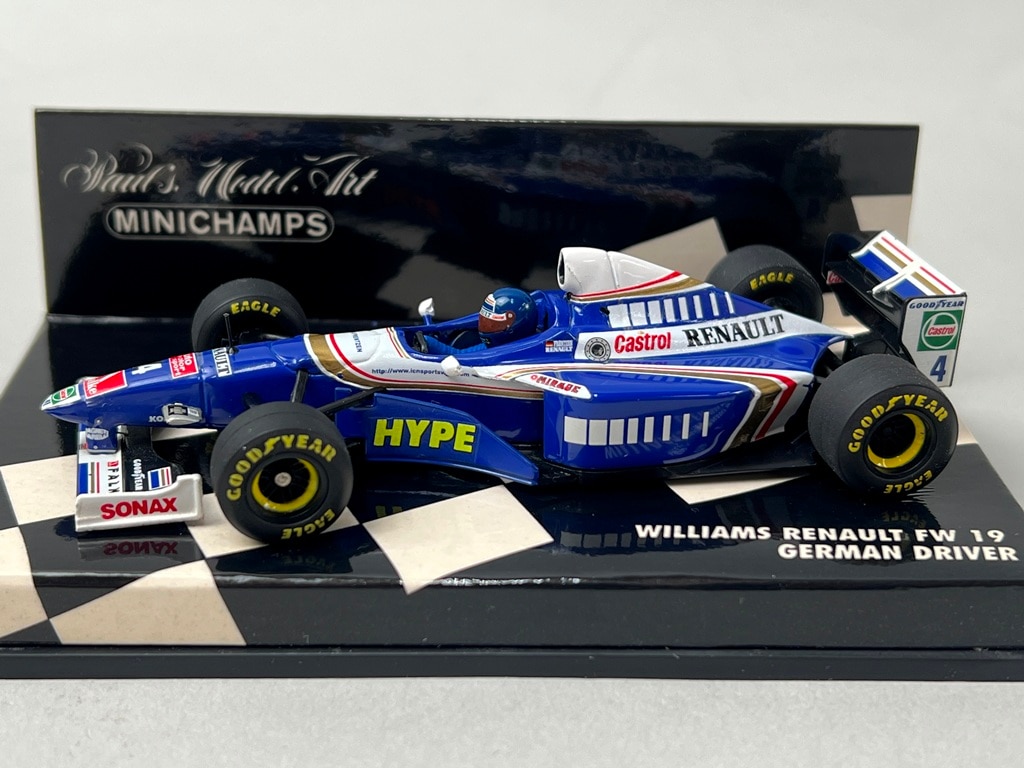 F1 MINICHAMPS 1/43 ウィリアムズ・ルノーFW14 限定仕様 F1