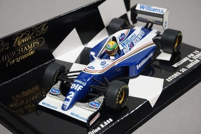 1/43 ミニチャンプス 430940102 ウィリアムズ FW 15 1994 A.セナ #2