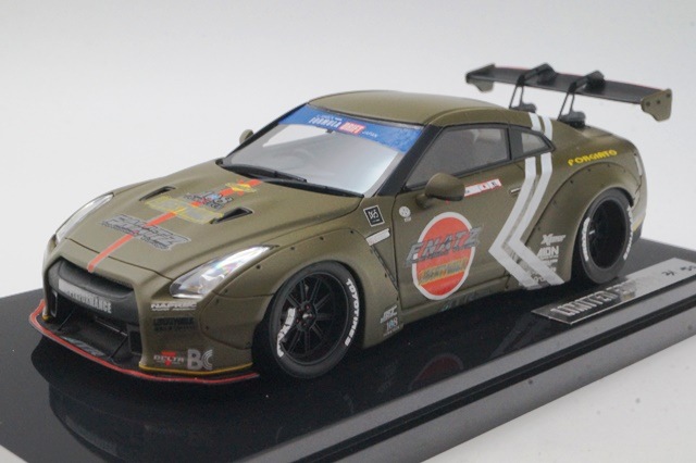 ����17B03-69 onemodel 1/43 ���� LB Work R35 GT Wing �ޥåȥ��꡼��
