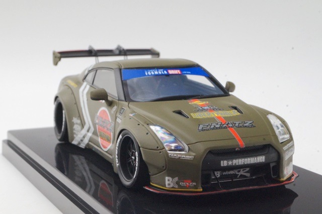����17B03-69 onemodel 1/43 ���� LB Work R35 GT Wing �ޥåȥ��꡼��