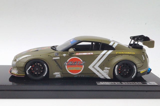 ����17B03-69 onemodel 1/43 ���� LB Work R35 GT Wing �ޥåȥ��꡼��
