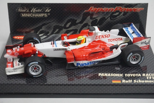 ミニチャンプ 1/43 F1 パナソニック トヨタ レーシング フルコンプセット 1/43 ミニチャンプス 403050117 京商特注 パナソニック トヨタ