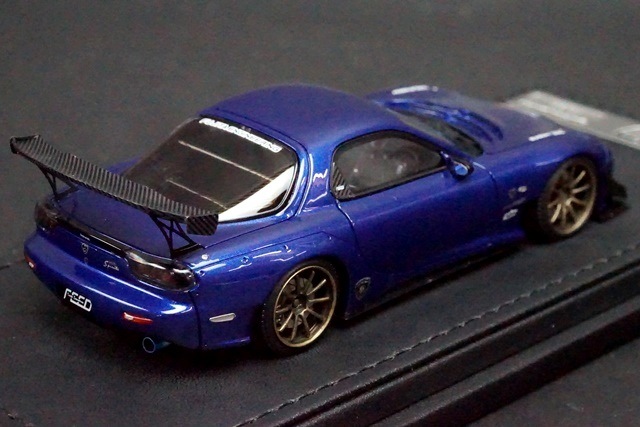 1/43 イグニッションモデル IG2186 FEED RX-7 (FD3S) ブルーメタリック