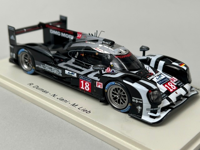 1/43 スパーク S4639 ポルシェ 919 ハイブリッド ルマン 2015 #18