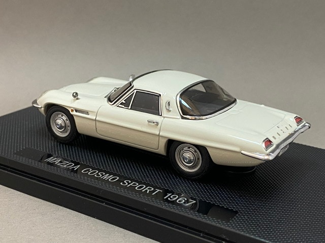 1/43 エブロ 44027 マツダ コスモ スポーツ 1967 ホワイト, Boost Gear
