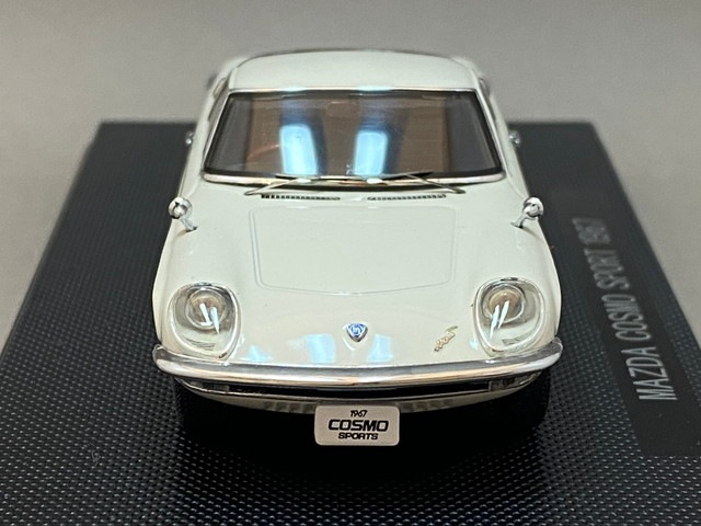 1/43 エブロ 44027 マツダ コスモ スポーツ 1967 ホワイト, Boost Gear