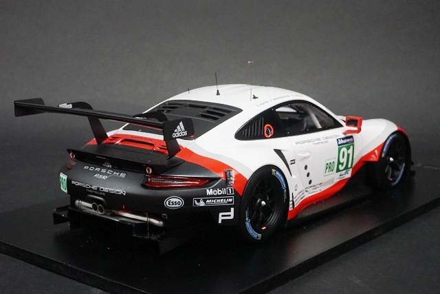 1/18 スパーク 18S329 ポルシェ 911 RSR ルマン 2017 #91, Boost