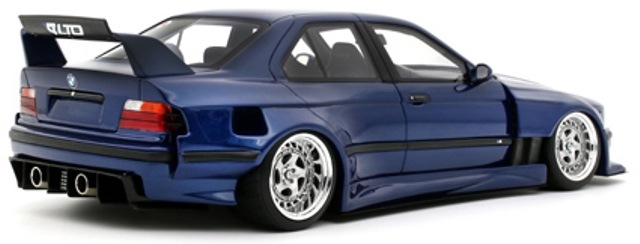 新品 OTM1174 OTTO 1/18 BMW E36 LTO セダン ターボ Khyzyl Saleem