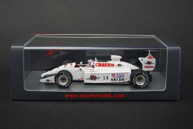 1/43 スパーク S7220 AGS JH22 San Marino GP 1987 Pascal Fabre
