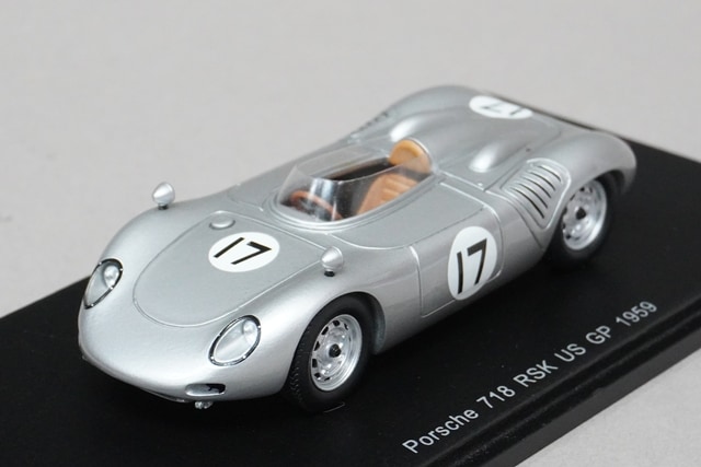 1/43 スパーク S4854 ポルシェ 718 RSK H.ブランチャード アメリカ GP