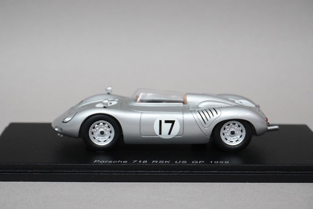 1/43 スパーク S4854 ポルシェ 718 RSK H.ブランチャード アメリカ GP