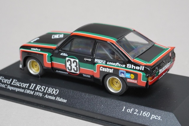 1/43 �ߥ˥����ץ� 400768433 �ե����� ���������� �� RS1800 ADAC �����ѡ����ץ��� DRM 1976 #33