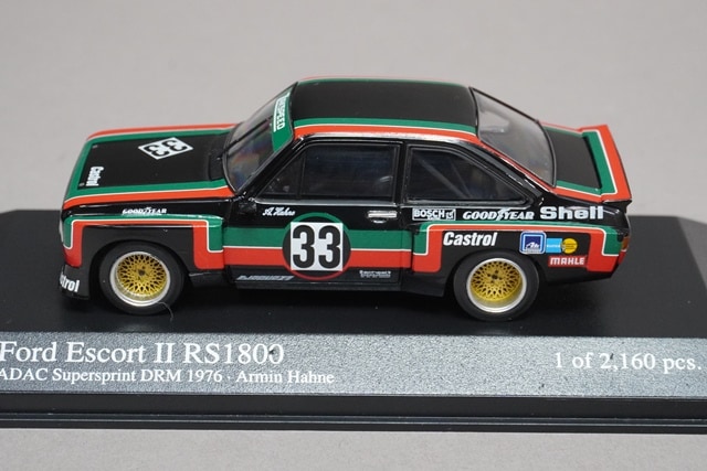 1/43 ミニチャンプス 400768433 フォード エスコート Ⅱ RS1800