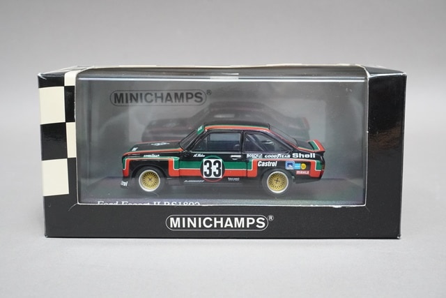 ミニチャンプス 1/18 FORD ESCORT フォード エスコート Minichamps 1/18 Scale Diecast DC211223C - Ford Escort MK1
