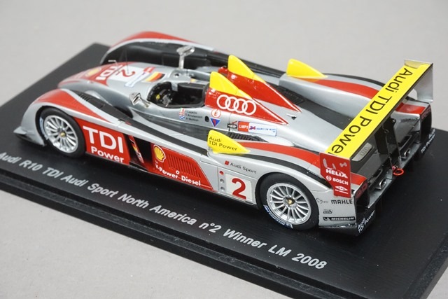 1/43 スパーク 43LM08 アウディ R10 TDI Audi Sport North America