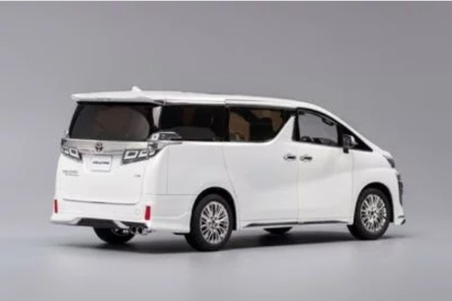 ��� KF030-3 KENGFai 1/18 �ȥ西 TOYOTA Vellfire ������ե����� Pearl white LHD 