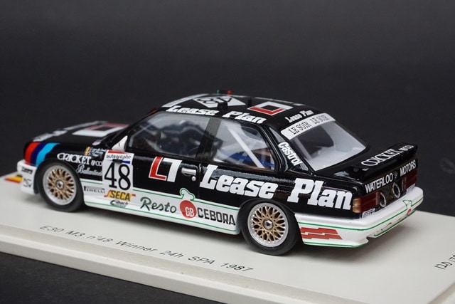 1/43 スパーク SB067 E30 M3 #48 Winner 24h SPA 1987 E.Van de Poele