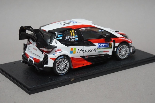 1/38 ѡ TOY12138FW ȥ西 TOYOTA YARIS WRC 2017 #12 Rally Finland WINNER E.Lappi