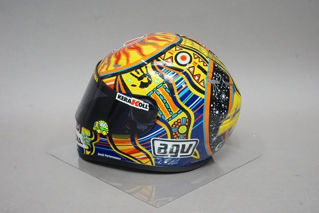 MINICHAMPS 1/2 スケール バレンティーノ・ロッシ AGVヘルメット 1/2 ミニチャンプス 328080046 AGV ヘルメット モトGP 2008