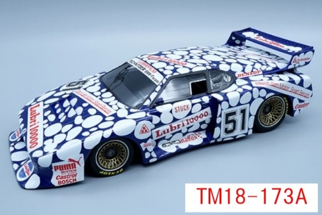  TM18-173A ƥΥǥ 1/18 BMW M1  DRM Zolder Bergischer Lowe 1981 #51 Hans-Joachim Stuck "Team Schnitzer"