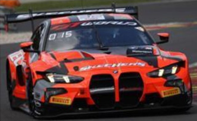 新品 SB853 スパーク 1/43 BMW M4 GT3 EVO Team WRT Spa 24H 7th 2025