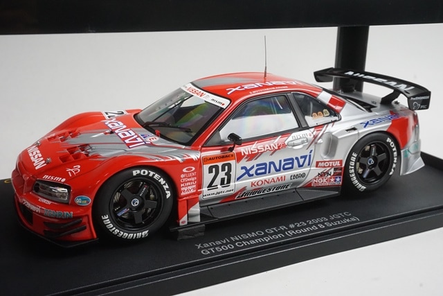 ニスモ特注 1/18 AUTOart ザナビィ NISMO GT-R 2008 1/18 オートアート