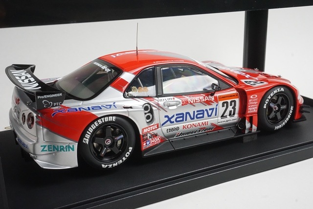1/18 オートアート 80377 日産 ザナヴィ ニスモ GT-R JGTC GT500