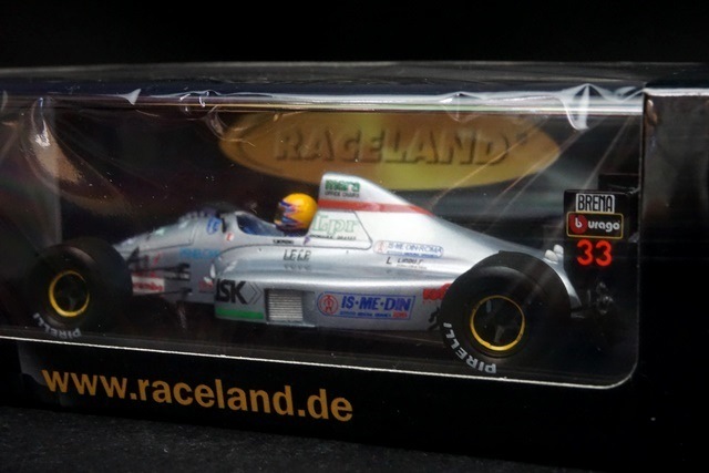 1/43 スパーク ユーロブルンER188B プラクティス 1989モナコGP スパーク 1/43 ユーロブルン ER188B 1989 F1 モナコGP